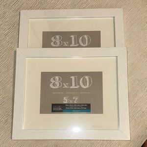 White Picture Frame Set